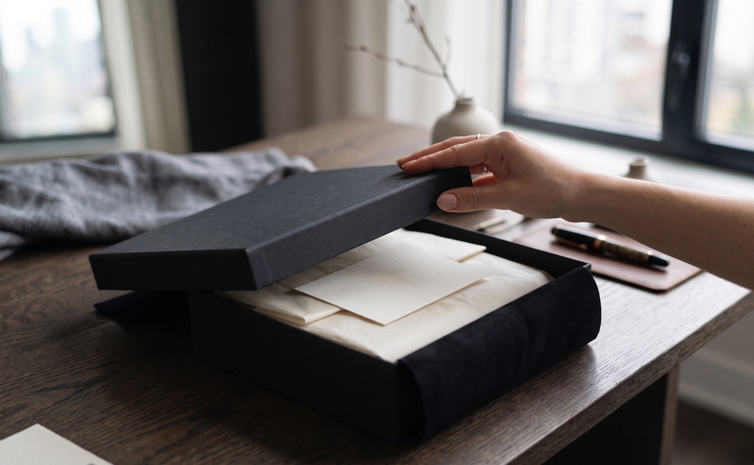 VIP customer premium unboxing experience